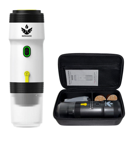 Cafetera Espresso Portátil Nómade + Estuche de viaje (White)